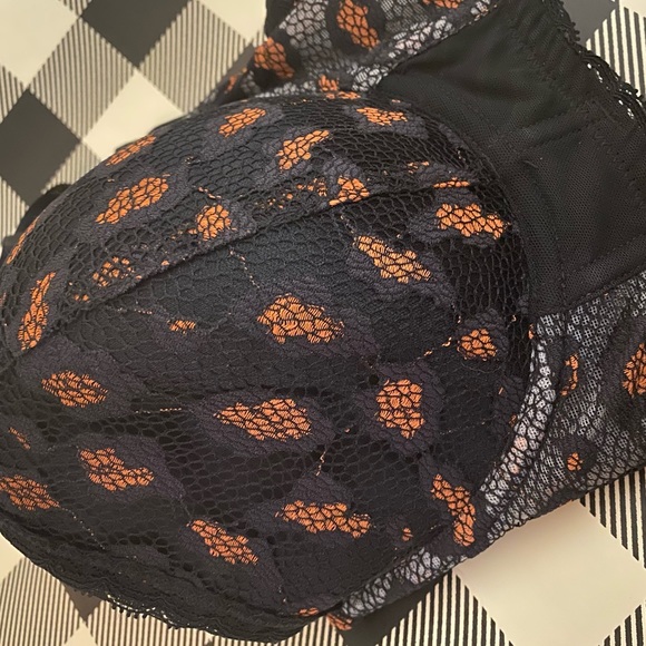 Leopard padded multiway bra in black - Picture 4 of 8